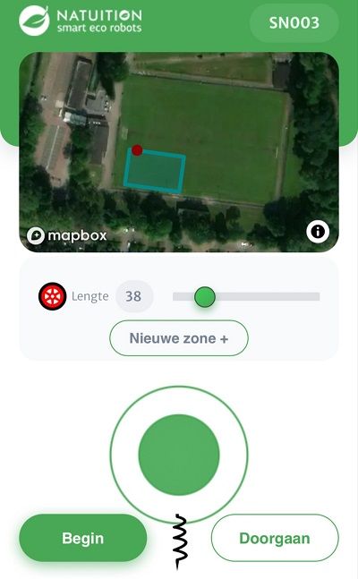 De nieuwe interface