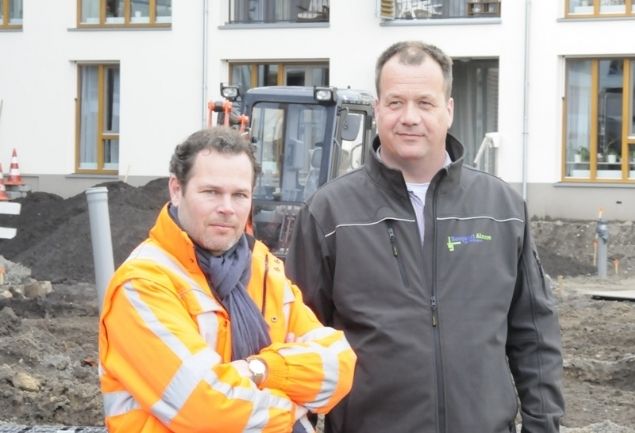 Erik Punt (l) Gerben de Boer (Foto Hein van Iersel)