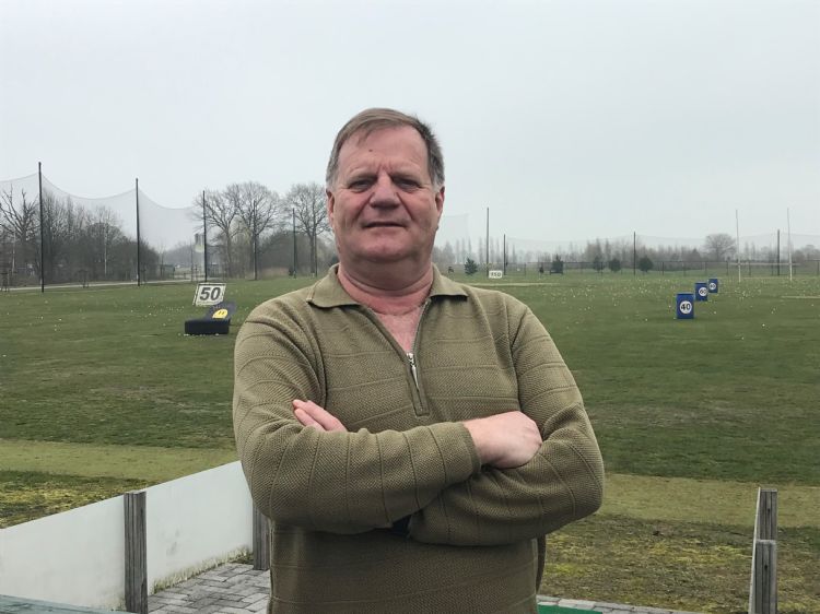 Toine Berkelmans op Golfcentrum Dongen