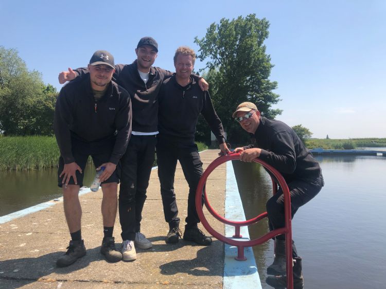 Sjors Duijn, Jorrit van der Sluijs, Jack de Goede en Lars Koene