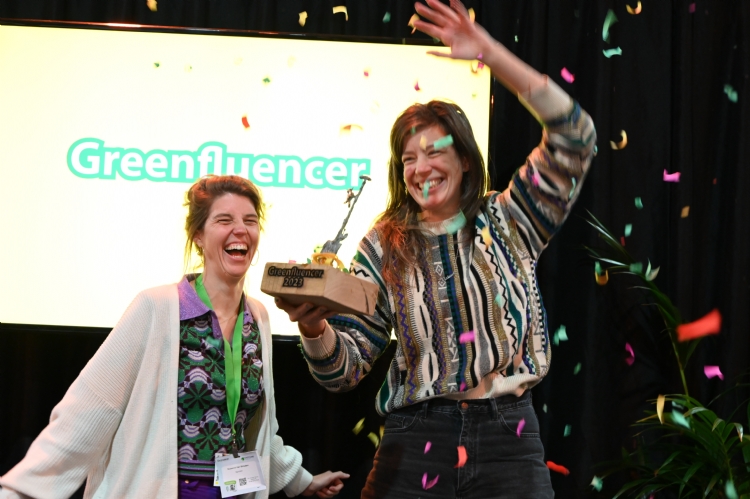Suzanne van Straaten en Liedewij Loorbach zijn Greenfluencer 2023